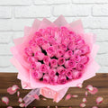 Grand Pink Roses Bouquet