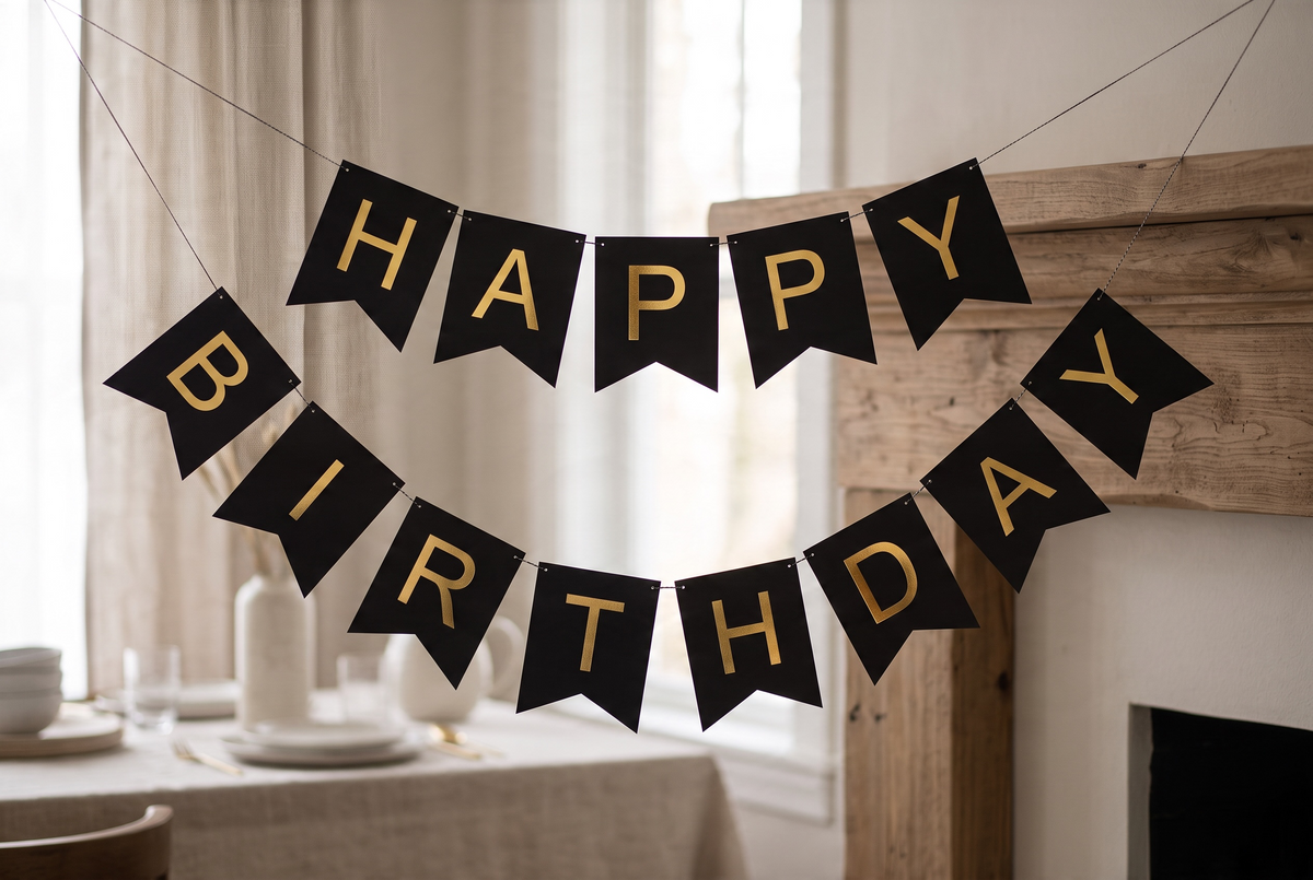 Happy Birthday Banner