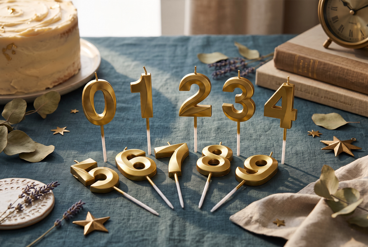 Number Birthday Candles