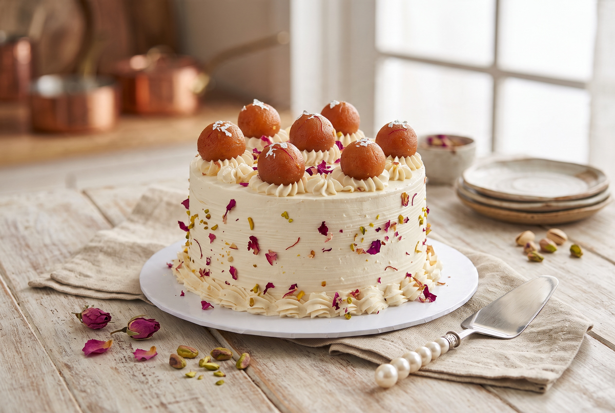 Gulab Jamun Indulgence Cake – 500 g