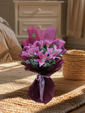 Enchanting Pink Oriental Lilies