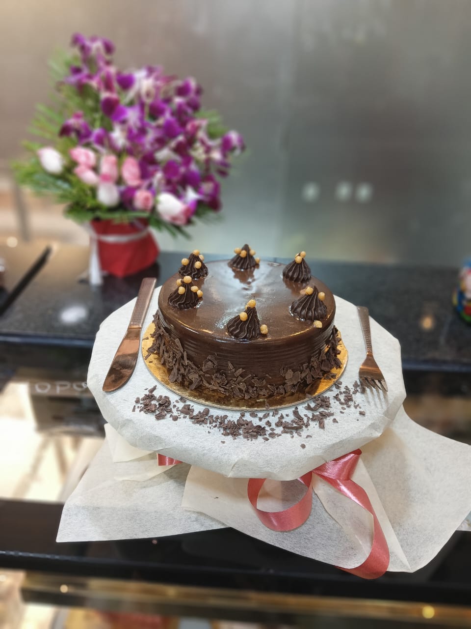 Luxury Swiss Truffle Cake