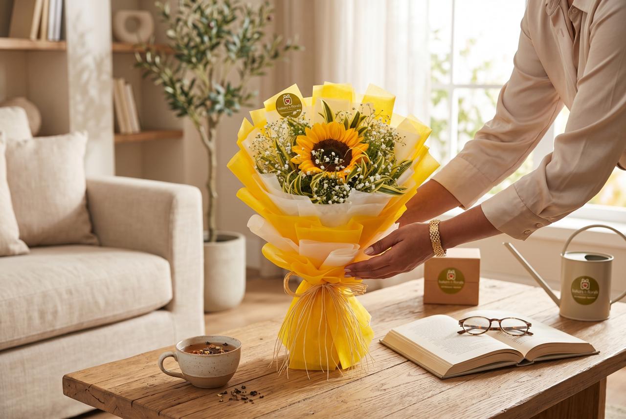 Sunny Soul Sunflower Bouquet