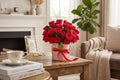 Luxe 50 Red Roses Box Arrangement