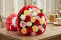 Twenty Blooms - 20 Premium Mixed Roses Bouquet