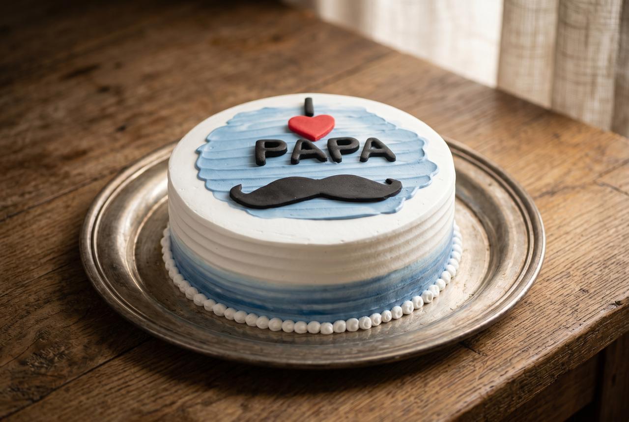 I Love Papa Chocolate Cake - 500g