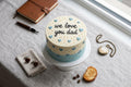 We Love You Dad Chocolate Cake