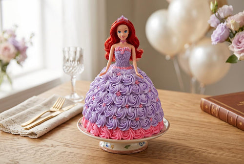 Barbie Princess Vanilla Cake 2kg