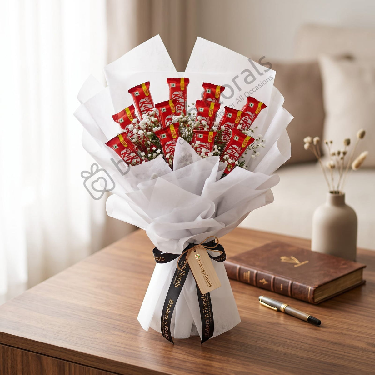 KitKat Crunch – 12 KitKat Chocolate Bouquet