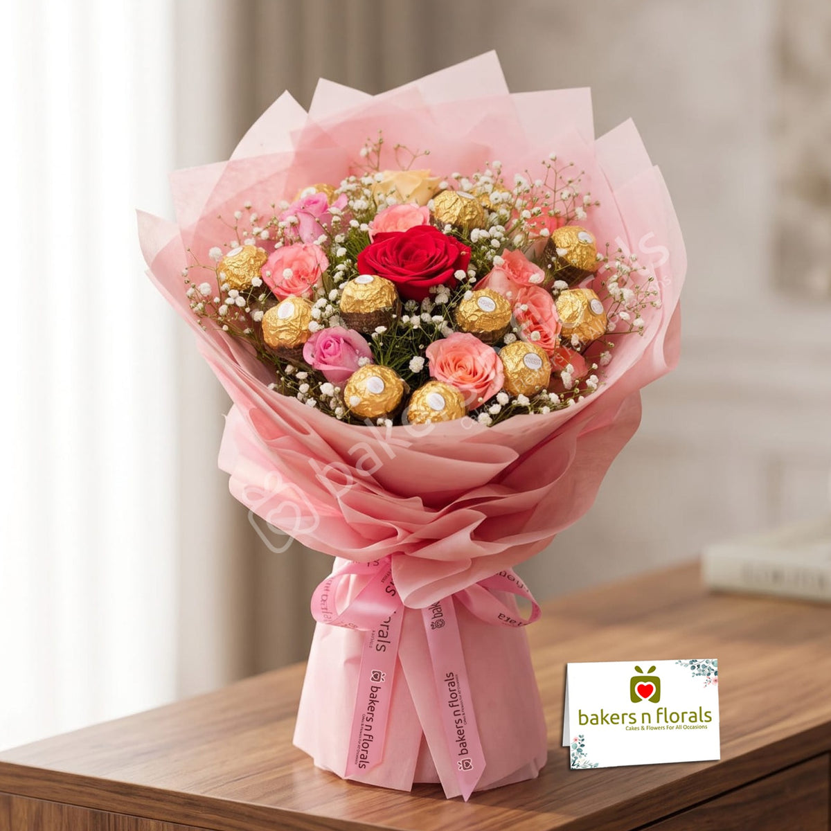 One in a Million – Roses & Ferrero Rocher Bouquet
