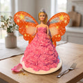 Barbie Doll Cake with Wings – 1.5 kg