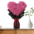 Blush Dreams - Pink Gypsophila Heart Arrangement