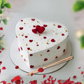 Chocolate Romance - Premium Heart Shape Chocolate Cake 500g