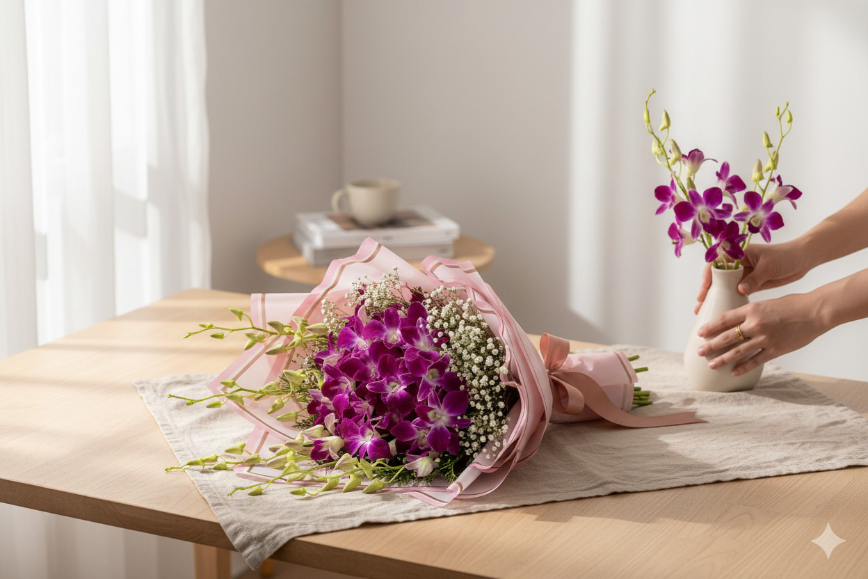 Luxury Orchids Bouquet