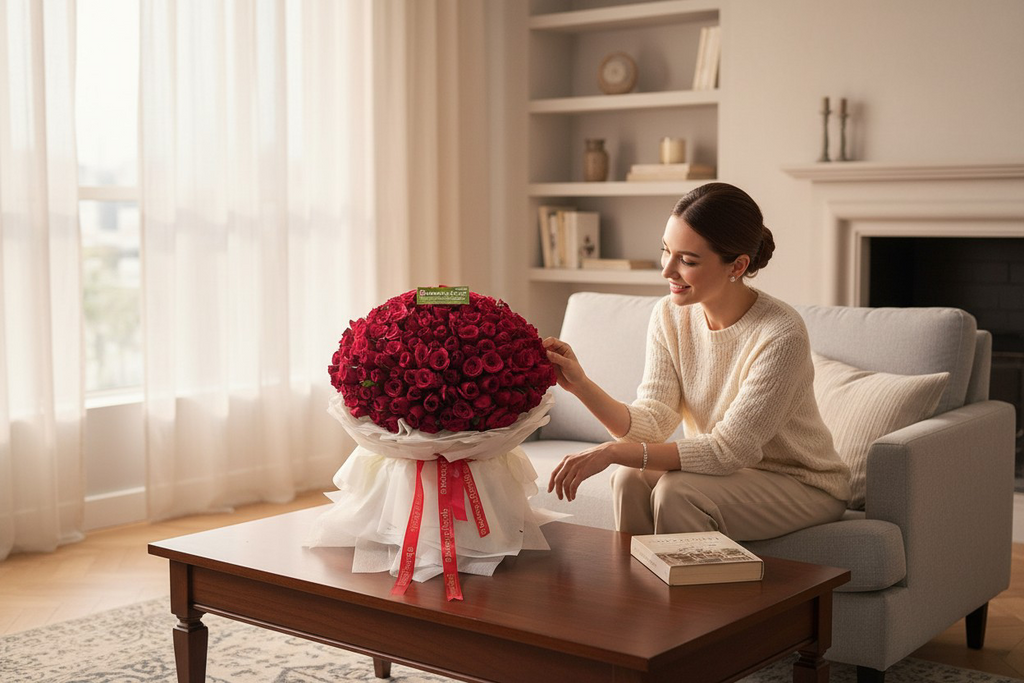 Opulent 200 Premium Red Roses Bouquet