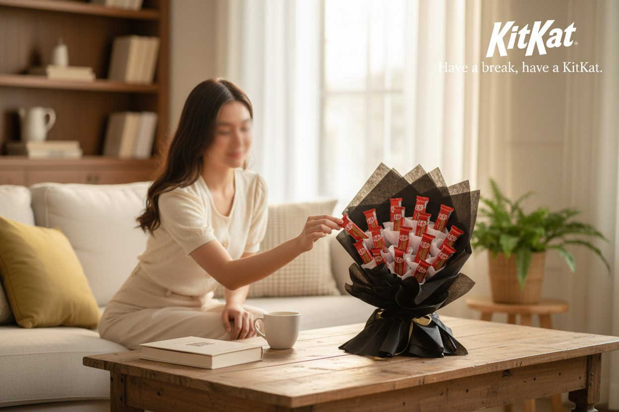 KitKat Chocolates Bouquet