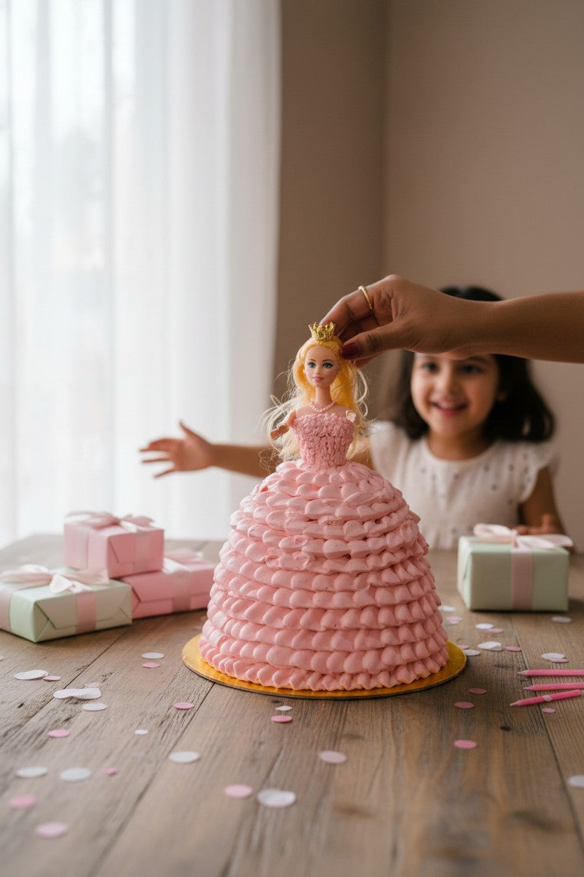 Barbie Doll Cake – A Dreamy Treat for Your Little Princess 👑
