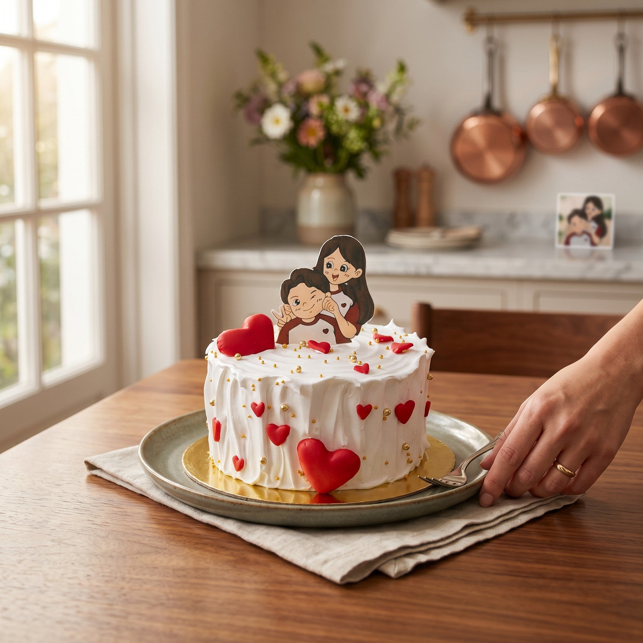 Hearts & Memories — Celebration Cake