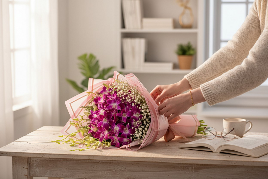 Luxury Orchids Bouquet