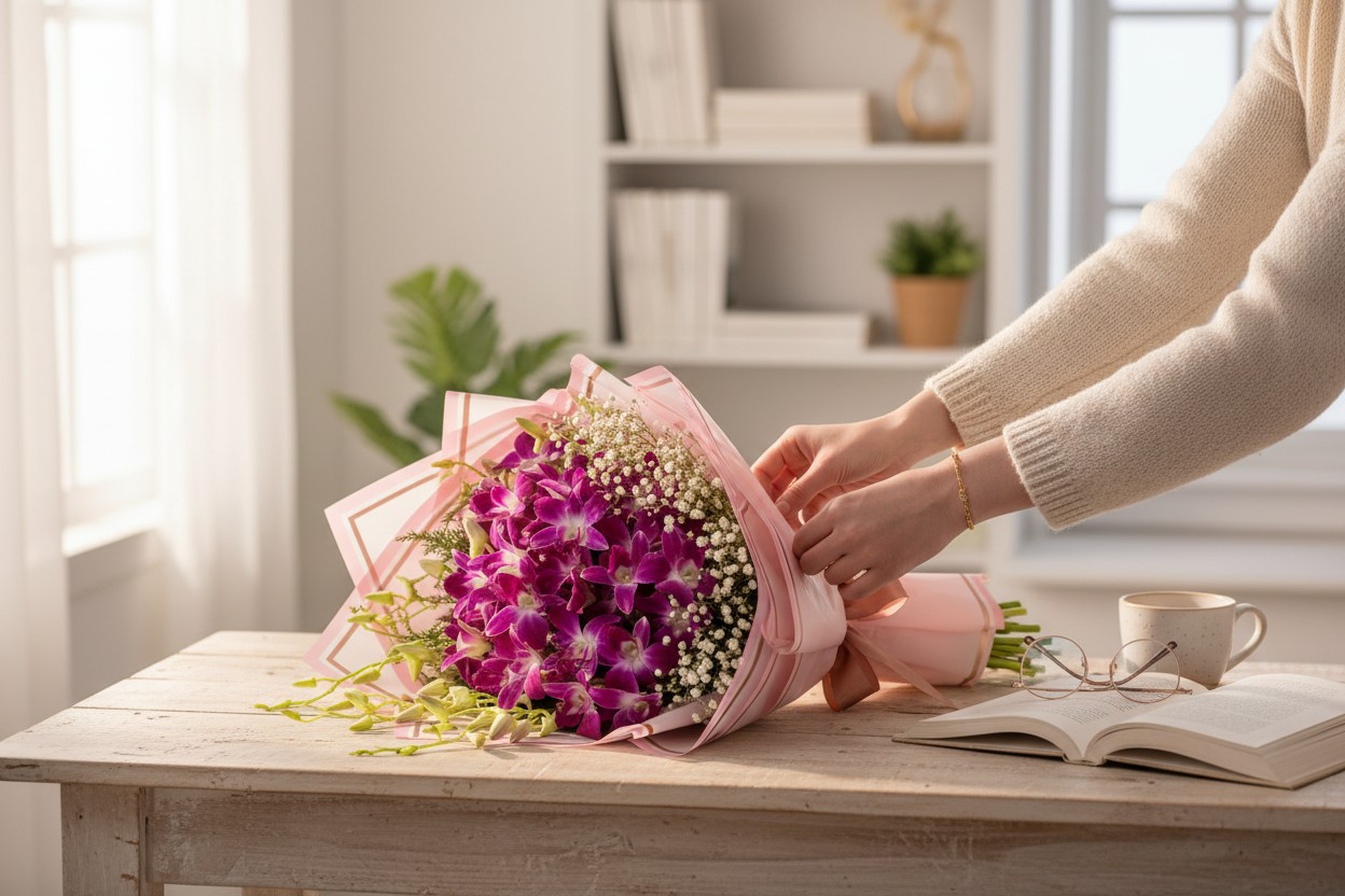 Luxury Orchids Bouquet