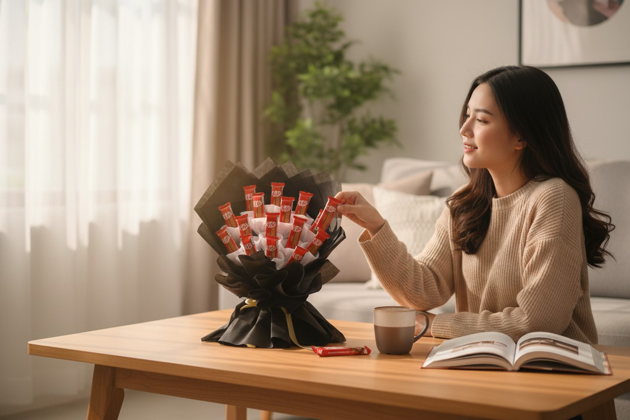 KitKat Chocolates Bouquet