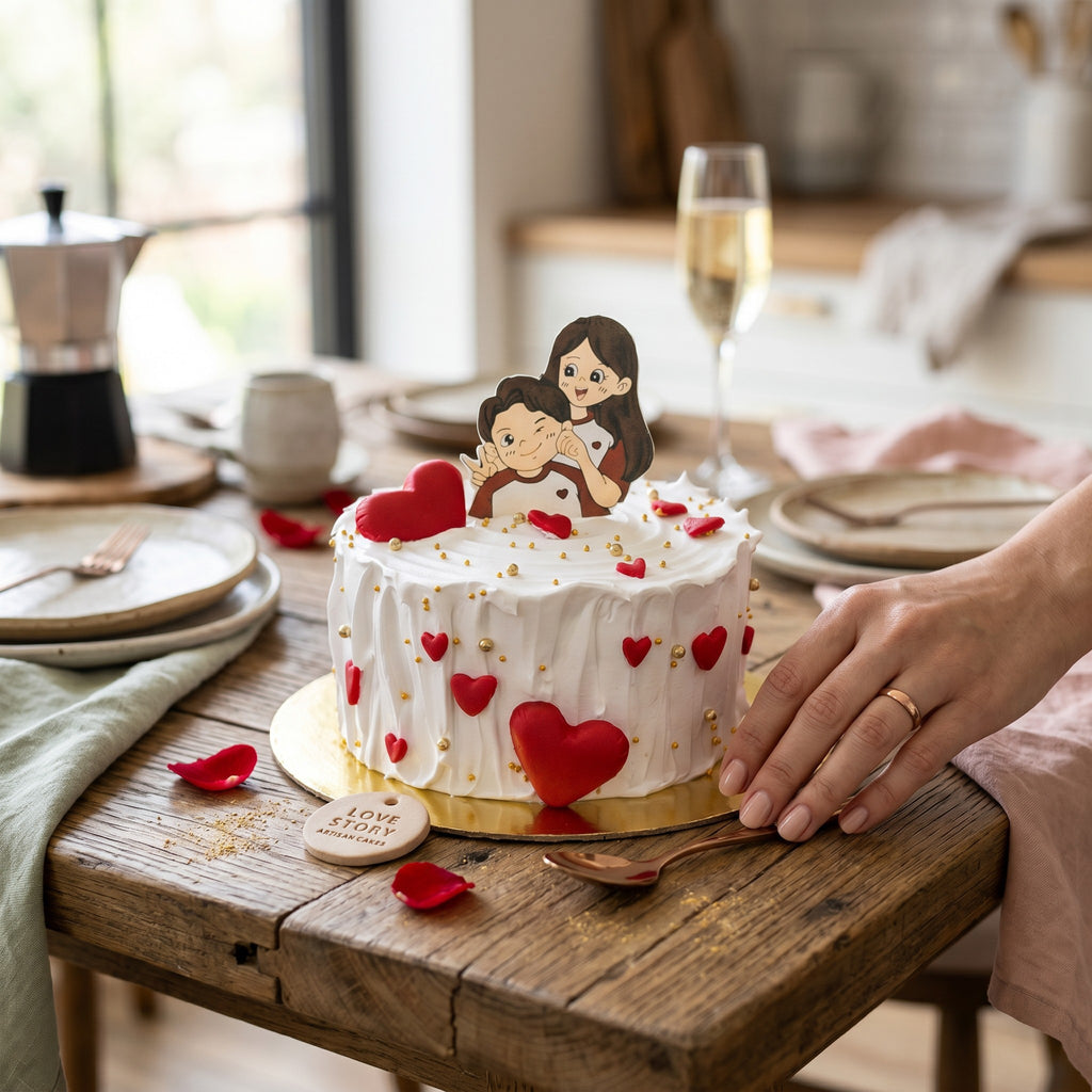 Hearts & Memories — Celebration Cake