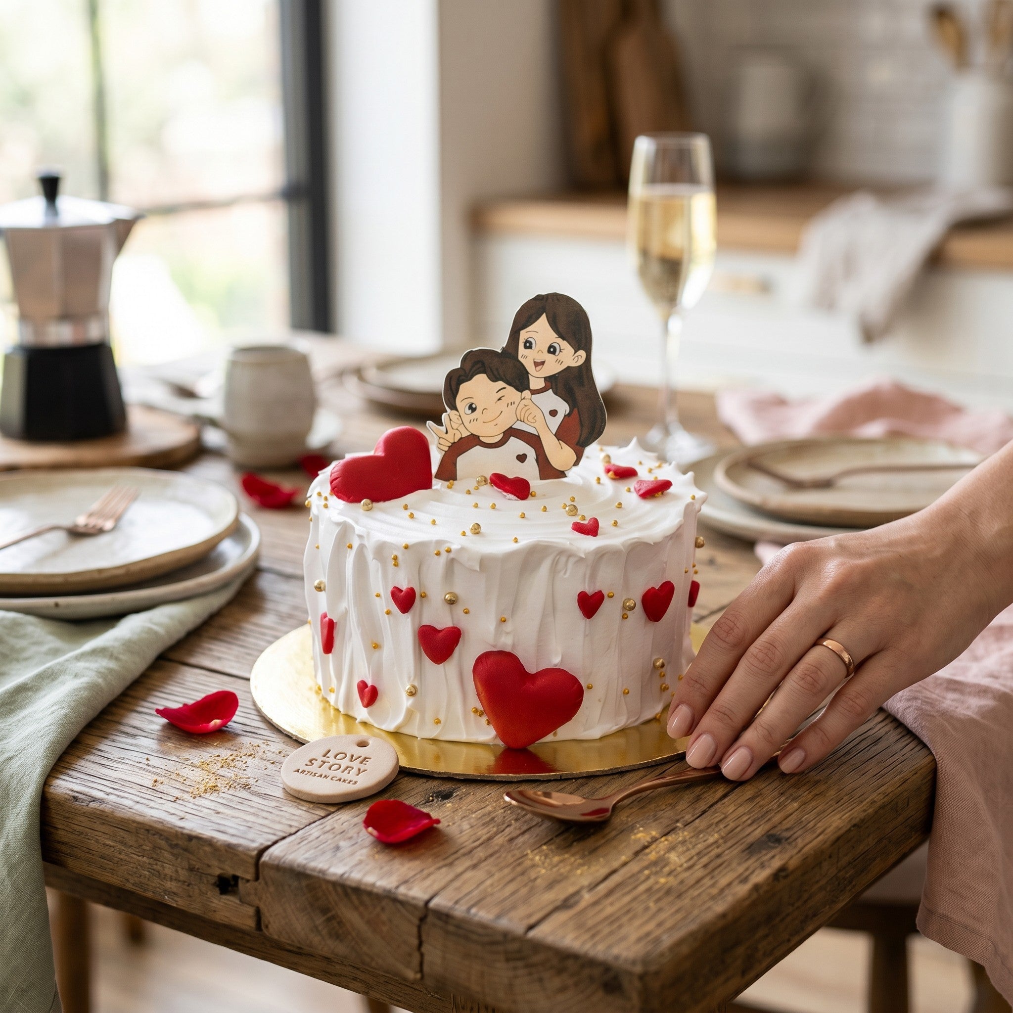 Hearts & Memories — Celebration Cake
