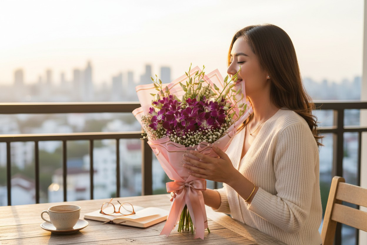 Luxury Orchids Bouquet