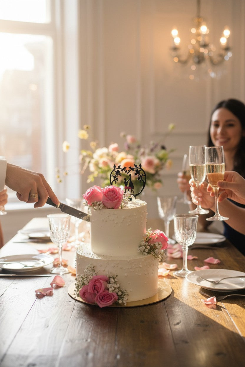Love in Every Layer – Engagement Cake