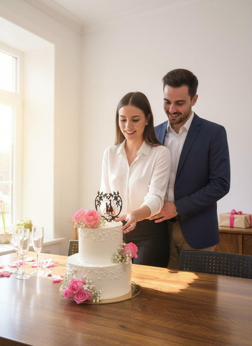 Love in Every Layer – Engagement Cake