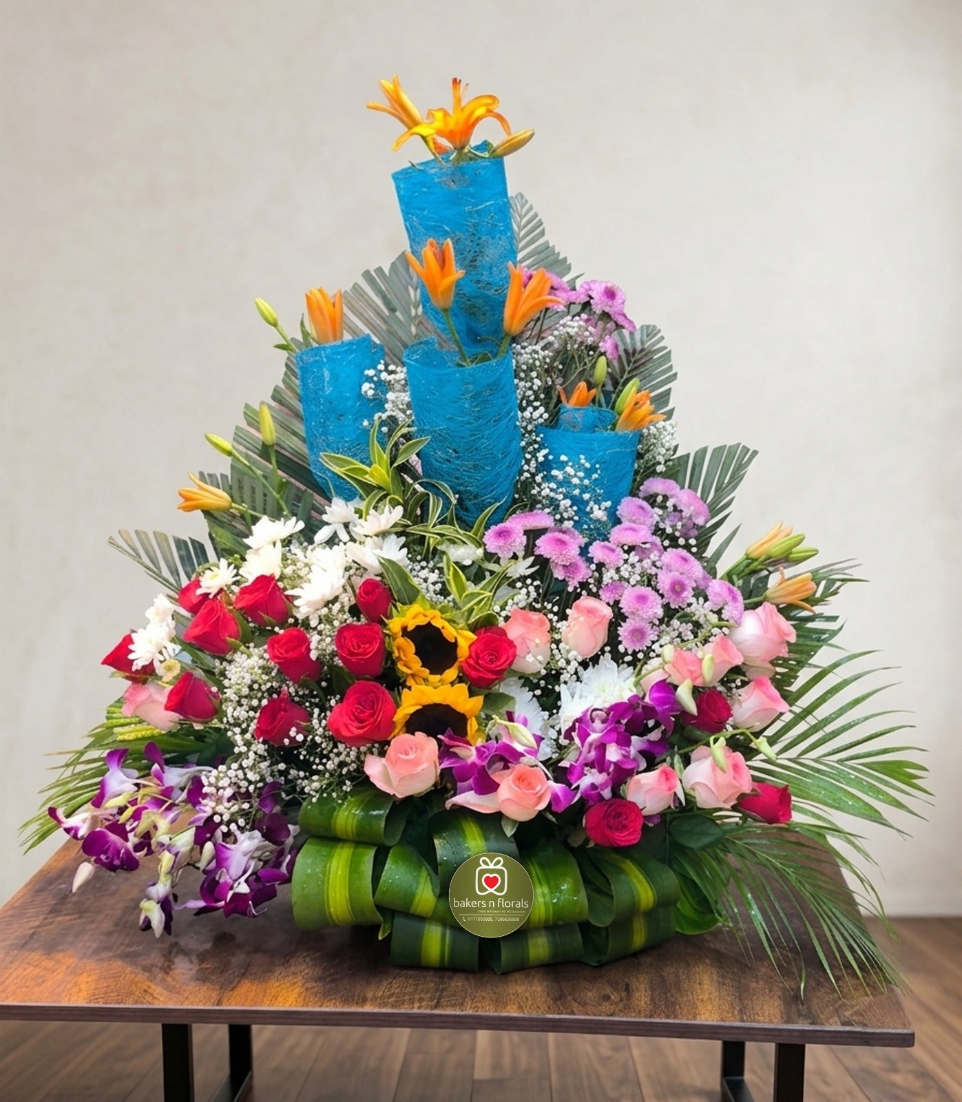 Garden of Eden Jute Flower Basket