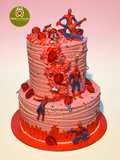 Spiderman Theme Cakes
