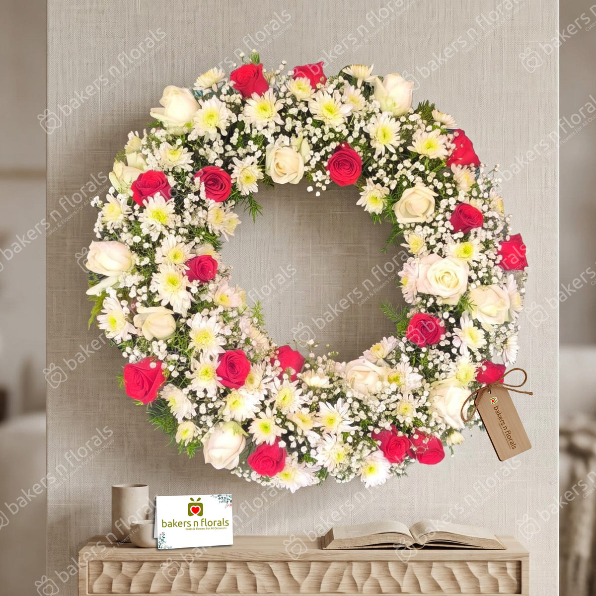 Everlasting Grace Floral Wreath