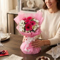 Sweet Mix – Pink & White Gerbera Bouquet