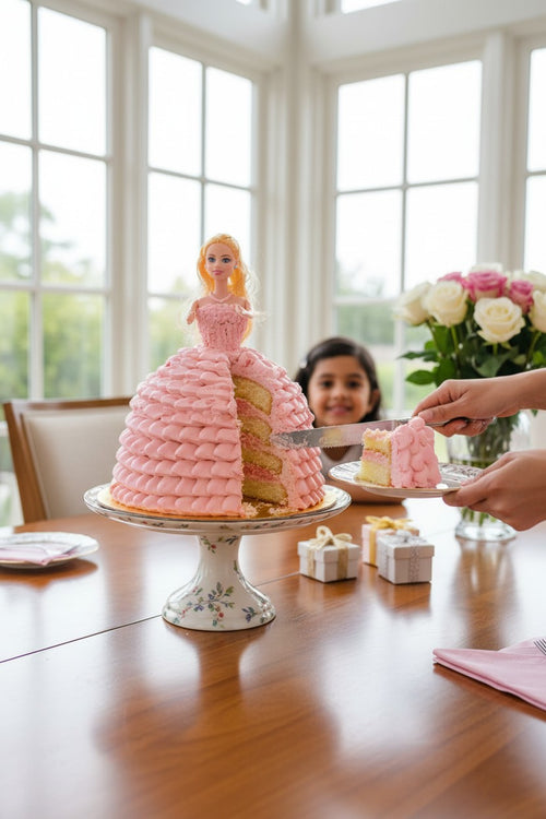 Barbie Doll Cake – A Dreamy Treat for Your Little Princess 👑