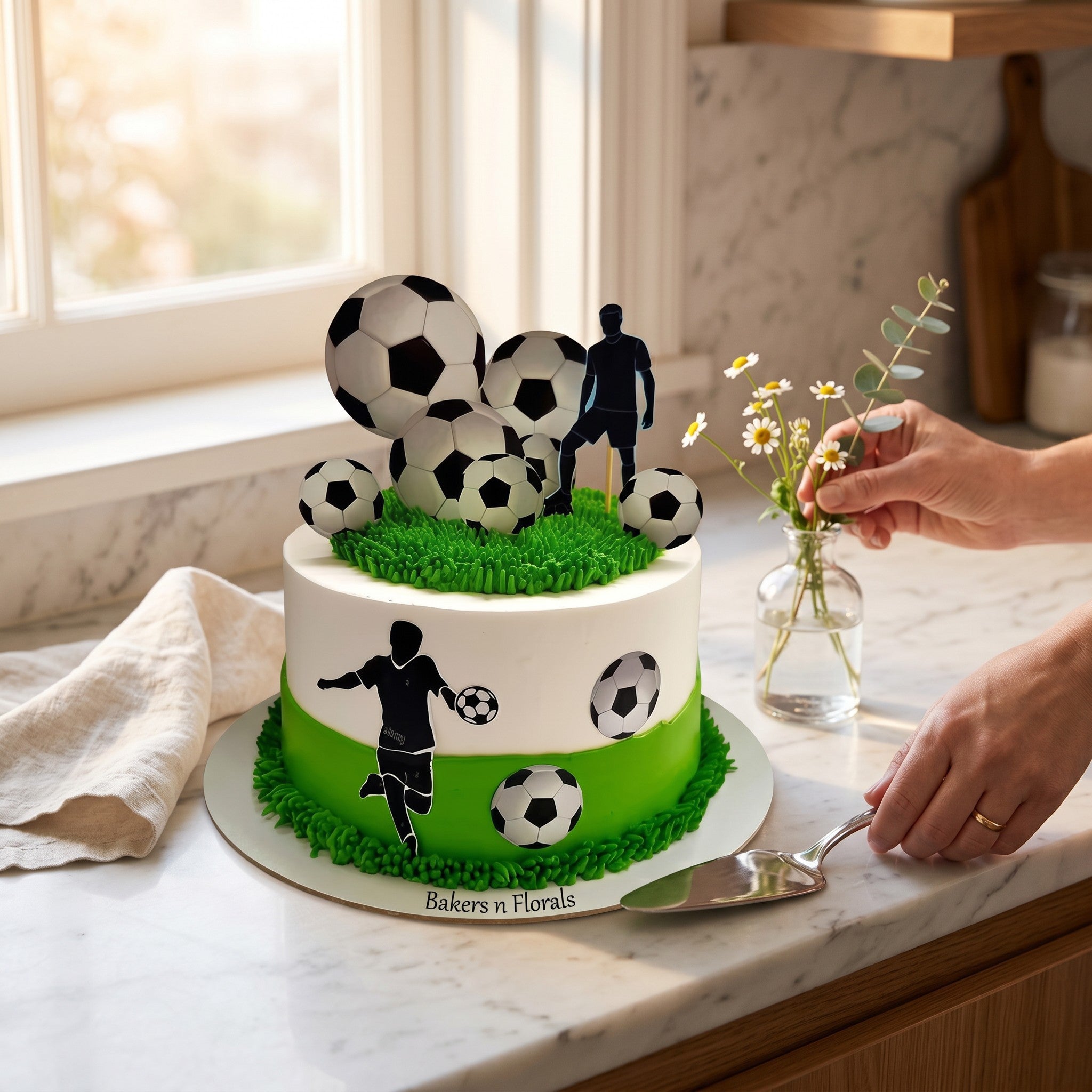 Football Theme Cake