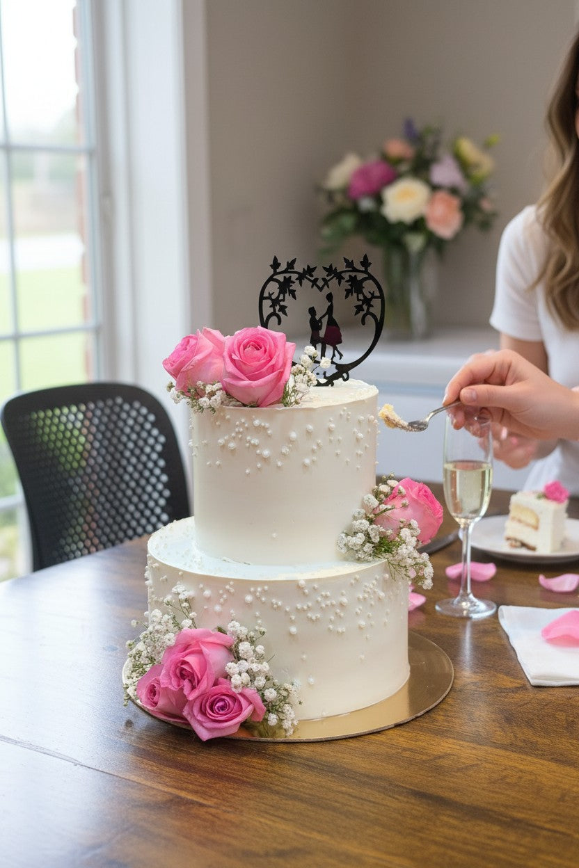 Love in Every Layer – Engagement Cake