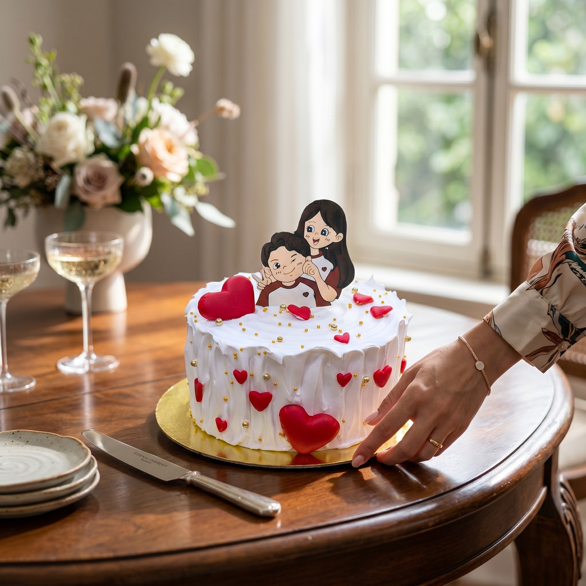 Hearts & Memories — Celebration Cake